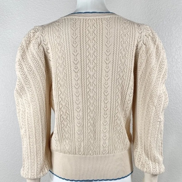 LoveshackFancy Rennley sweater NWT RARE - Picture 5 of 12